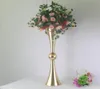 Party Decoration 10pcs 29 Inch Tall Metal Wedding Flower Trumpet Vase Stand Table Decorative Centerpiece Artificial Arrangements D7198499