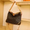 2023 Top Quality Luxurys Designers Handsbag Sac à main Sac dames Messenger Messager Fashion Classic Palleft Clutch Soft Cuir AAA +