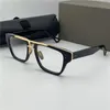 Vintage Brand Designer Mens Eyeglasses Fashion Eye Transparent Glasses Clear Lentes Myopia Prescription Optical Spectacle Frames W288G