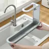 Küche Lagerung Selbstklebende Waschbecken Abfluss Rack Seife Schwamm Halter Papier Handtuch Punch Free Roll Zubehör