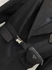 PD Nowy kombinezon Polo Scyk Patel Modny pasek luźny styl Minimalistyczny styl Pełny czarnych, szczupły i trwały od czasów starożytnych
