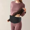 Waist Support Warmer Adjustable Stomach Plush Compression Band Back