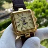 Relógios de pulso vintage shanghai relógio homens luxo relógios automáticos retro mecânico marca superior fase da lua relógios antigo da china