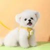 Dog Collars Harness For Small Medium Dogs Cat Adjustable Vest Traction Rope Puppy Cute Chest Strap Kitten Clothes Pet Accessories