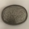 1 datorer Hebillas Cinturon Floral Mönster Western Cowboy Belt Buckle Fit 4cm breda jeansbälten Head214s