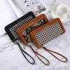 Portafogli Portafoglio lungo da donna Pochette leopardata Tasca di grande capacità Portamonete multi-carta per cellulare femminile