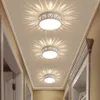 Simple Modern 3W LED Downlight Corridor Aisle Porch Spotlight Creative Balcony Round Acrylic Metal Ceiling Lights Dia15cm263L