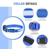 Dog Training Obedience MASBRILL Collar Luminous Pet Supplies Waterpoof Safety Collars dropship 231212