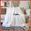 Filtar mjuka och bekväma filt varm sängfläck på sängen rutiga stolar handduk soffa täcker lamm filtar faux päls säng täcker heminredning 231212