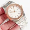 MONTRE MELLES MONTRE LUXEUR AUTOMATIQUE Mouvement automatique Rose Gold Taille 42mm 904L STRAPE DE MATÉRICAUX DE HAUTE QUALITÉ 42MM 904