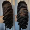 Body Wave Human Hair Ultra-ghin HD koronkowe peruki 4x4 5x5 6x6 7x7 13x4 13x6 Szwajcarskie węzły wybielające koronkowe wstępnie wyrzucane naturalne włosów dla czarnych kobiet