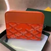 Woman Mens short wallet mini card holder men wallets designer wallet square holders organizer purse Zipper Print Letters Multi Colors 5A