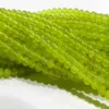 4mm Green Peridot Gemstone Round Loose Beads 15 228Z