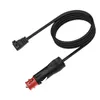 3-meter car refrigerator cigarette lighter, American standard plug elbow 8-shaped tail plug power wire