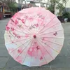 Parapluies Pluie Proof Sun Gourd Top Oil Paper Paper Fan Ancient Performance Craft Gift Chinois Han Suit Dance Tung Parasol 231213