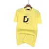 클래식 패션 플레이 라이브 Tshirt 셔츠 티셔츠 디자이너 티셔츠 럭셔리 브랜드 남성 여성 여름 마모 100% 순수한 면화