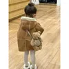 Jackets South Korea Children's Clothing Winter Maillard Lambswool Double-Sided Fur Integrated Thickened Coat Boys And Girls Fas