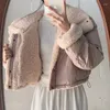 Trenchs de femmes manteaux grands revers vestes rembourrées à poitrine unique en vrac 2023 hiver coréen chic à manches longues femme coton casul solide simple