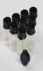 Entier 22 35 6 ml petites bouteilles en verre bouchon à vis en aluminium Mini bocaux en verre vides transparents bouteilles avec couvercle en métal Botellas 10292n8715386