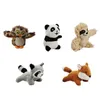 Giocattoli per cani mastica 5 pezzi / set Burrow Giocattoli interattivi per cani Hide Seek Giocattoli per cuccioli Squeak colorati Animali di peluche Puzzle di peluche Fori per alberi Giocattolo 231212