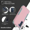 3 In 1 Heavy Duty Shockproof Phone Cases For Samsung S24 S23 S22 Plus Ultra FE A54 A53 A14 A52 A33 A32 A13 A12 Rugged Hard PC Silicone Full Body Cover