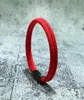 Браслеты-подвески из нержавеющей стали с магнитной пряжкой, браслет для мужчин и женщин, минималистичный двухслойный браслет из миланской веревки, ручной работы, Lucky Red 5270326
