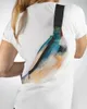 Midjepåsar målar graffiti oljemålning stil väska kvinnor män bälte stor kapacitet pack unisex crossbody bröstkorg