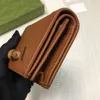 Portafogli firmati in bambù di altissima qualità Lady Luxurys Fashion Designer Zipper Borsa classica di piccole dimensioni