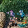 Dekoracja imprezy gniew Big Mouth Monster Statua Rat Fink Halloween Figurines Rzemiosła rzeźba