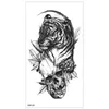 Maquillage ARM complet Nouveau tatouage Autocollant Beau serpent imperméable Tiger Black Tiger Lion