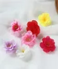 200pcs 6Colors Artificial wintersweet plum blossom Flower Decorative Silk Flower Head For Home Decoration Wedding Supplies6677486