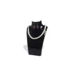 3 x présentoir de bijoux de mode buste acrylique bijoux collier boîte de rangement boucle d'oreille pendentif organisateur ensemble d'affichage support support Mannequin291j