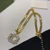 10 estilo de luxo designer pingente colares para mulheres marca embalagem pingentes designers aço inoxidável 18k banhado a ouro carta para mulheres nunca desaparecem