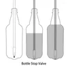 Riempitrice per bottiglie di birra fatta in casa Imbottigliamento Imbottigliatore di birra in plastica caricato a molla Dropship