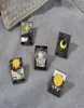 Creative Trendy Cartoon Black Tarot Oil Drop Lapel Brooch Badge Pin Denim Bag Gift Men Women Fashion Jewelry Decoration4731694