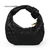 Women Handbag Botteg Venets 2023 Knot Women's Bag Gold Hardware Dumpling Youth Weaving Underarm Handheld Big Hair