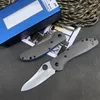 BM BM550 BM551 Coltello pieghevole a lama D2 Coltelli da caccia da campeggio Sopravvivenza Manico in fibra di vetro in nylon Rondella di rame Coltello tascabile EDC all'aperto