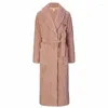 Mulheres sleepwear sexy roupas robe plus coral roupão engrossado quente casa tamanho solto flanela casal inverno camisola caber pelúcia