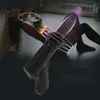 Vibrador pistola telescópica totalmente automático vibrador masturbador simulado pênis diversão feminino canhão máquina 231129