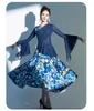 Stage Wear X2199 Lady Modern Dance Spódnica Dancing Waltz Dress Social Social Latin Costume
