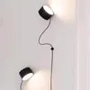 벽 램프 무이 토 포스트 램프 북유럽 자석 단순한 창조적 인 창조적 인 둥근 작은 침대 옆으로 가벼운 소파 거실 실내 조명