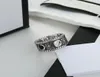 Retro Ring for Men Women Classic Unisex Rings Fashion Ghost Designer Jewelry 925 SLIVER Luxury Letter G Ring Designers 2204086WU6914459