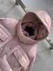Designer Winter Jacket Women Down Coat Autumn Winter Skiing Series Fashion Patchwork Leather Long Sleeved Hooded Short Puffer Jacket Womens Clothing