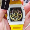 Montre de Luxe Luxury Classic Watch Ручное механическое механическое движение керамическое дизайнер корпусов смотрит, как мужчины смотрят наручные часы Relojes 88