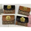 Camellia Blossom Long Wallet for Women 2024 Ny Multi Card Free Small Bag Trendy and Versatile Change Clip med stor kapacitet