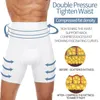 Moldeadores de cuerpo para hombres Hombres Body Shaper Control de barriga Pantalones cortos de compresión Vientre adelgazante Shapewear Abdomen Reductor Bragas Fitness Boxer Pantalones Ropa interior 231212