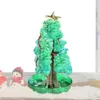 Decorazioni natalizie Albero in crescita Piantagione di acqua Giocattolo di fioritura di carta Presenta kit di novità per bambini Divertenti giocattoli educativi e per feste