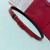 Kvinnors äkta läder reversibelt bälte - 2,0 cm bredd, fashionabelt mångsidig multipel färg valfria litchi ge färger orient rektor fånge explodera svälja