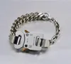 Hochwertiges ARMBAND für Herren und Damen, gemischte Glieder, kubanische Kette, Metallarmbänder, feiner Stahl, farbecht, Alyx-Sterlingsilber, Q06052957241