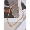 Collares colgantes Yhpup Moda 18K Chapado en oro Bling Cubic Zirconia Collar de acero inoxidable Pulsera Conjunto de joyería Cadena Textura Collar Impermeable 231212